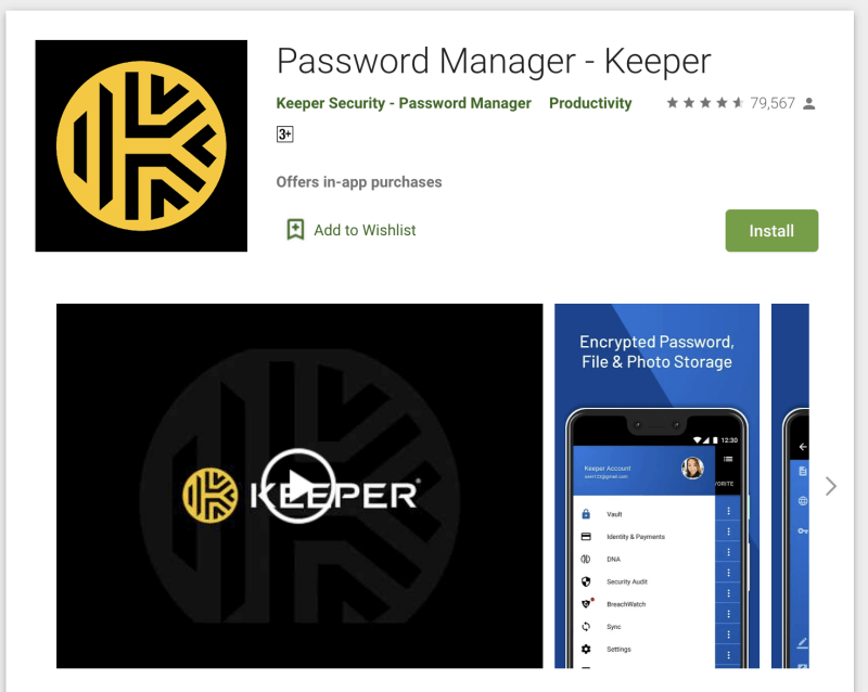 Менеджер паролей-Android15
