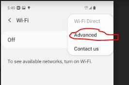 Pare de desligar o Wi-Fi automaticamente Android2