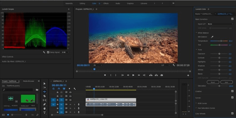 Revisão do Adobe Premiere Pro