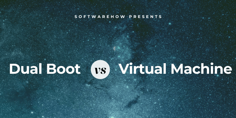 inicialização dupla vs máquina virtual