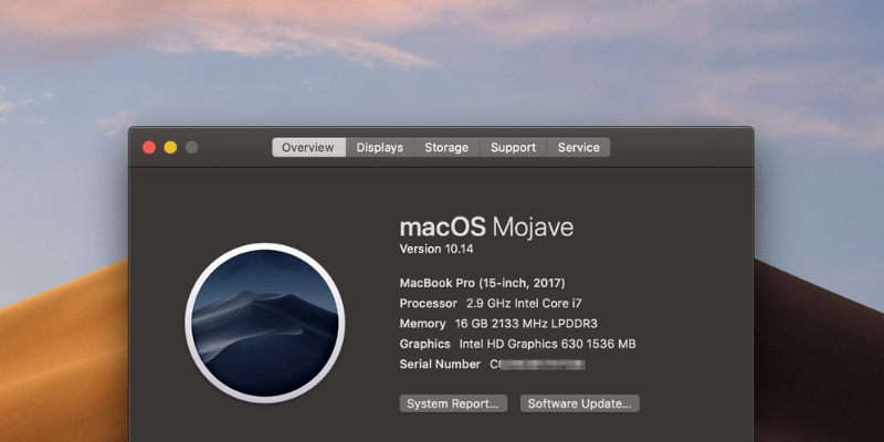 macOS 10.14 모하비